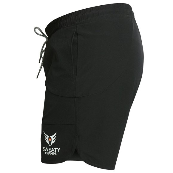 Sweaty Champs Mens Workout Gym Shorts - Picture 3 of 6